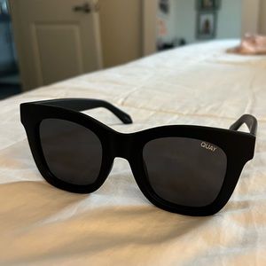 Quay Matte Black After Hours Polarized Sunglasses